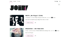 Desktop Screenshot of joinmusic.com